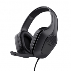 Gaming Trust Zirox Over Ear Gaming Ακουστικά, Μαύρο / GXT415