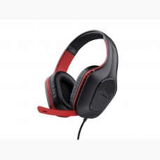 Gaming Trust Zirox Over Ear Gaming Ακουστικά, Κόκκινο / GXT 415S