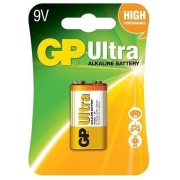 GP Ultra Αλκαλική 9V Μπαταρία