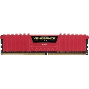 Corsair Desktop RAM Vengeance 8GB / 2400MHz - DDR4, RED