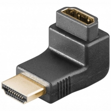 Adaptor HDMI Θηλυκό σε HDMI Αρσενικό Γωνιακό 90μοίρες