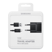 SAMSUNG Φορτιστής τοίχου USB(A) σε Micro USB, 2A, Μαύρο