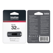 Imation Usb Flash Drive Iron 32GB, USB 2.0, γκρι