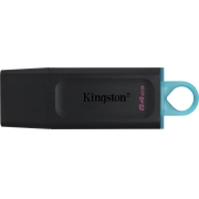 Kingston DataTraveler Exodia 64GB USB 3.2 Stick Μαύρο