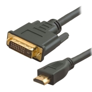 Powertech καλώδιο HDMI σε DVI 24+1, Dual Link, μαύρο, 1.5m