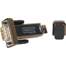 Digitus USB 2.0 to serial adapter + καλ. 0.8μ. / Win 7, Win 8