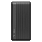 USAMS Power Bank CD205 10000mAh 10W με 2 Θύρες USB-A, μαύρο