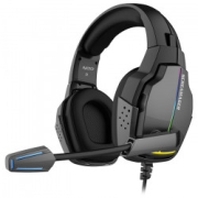 NEDIS Gaming headset με αναδιπλούμενο μικρόφωνο & rainbow RGB LED φωτισμό