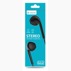 Celebrat earphones G12 με μικρόφωνο, 14.2mm, 1.2m, μαύρο
