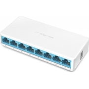 Mercusys desktop switch, με 8 θύρες Ethernet x 10/100 Mbps, Ver.2