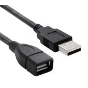 Powertech Καλώδιο Προέκτασης USB, 480Mbps, 1.5m, Μαύρο / CAB-U011