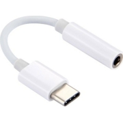 Powertech Καλώδιο USB-C Αρσενικό σε 3.5mm Θηλυκό, Λευκό / CAB-UC029