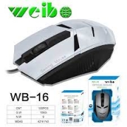 WEIBO INTERNET LASER USB 3.0/2.0/1.1 OPTICAL MOUSE 2000dpi BLACK / SILVER OEM