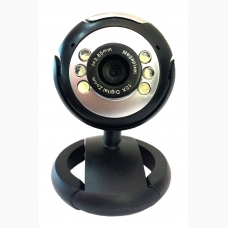 Powertech Web Camera 1.3MP, Plug & Play, Black