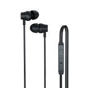 Lenovo In-ear Handsfree με Βύσμα 3.5mm, Μαύρο / QF320