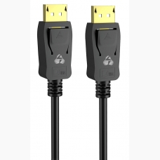 Powertech καλώδιο DisplayPort 1.4V, copper, 8K, 1.5m μαύρο