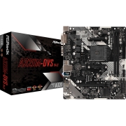 Asrock A320M-DVS R4.0 Motherboard Micro ATX με AMD AM4 Socket