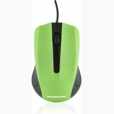 MODECOM Optical Mouse MC-M9 Black-Green usb Wired