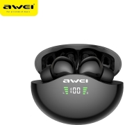 Awei Ακουστικά In-ear Bluetooth Handsfree με Θήκη Φόρτισης / T12P