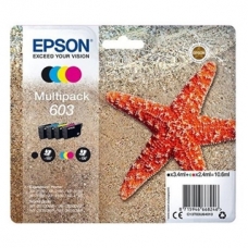 Epson 603 Multipack - Black, Cyan, Magenta, Yellow *(Πακέτο 4 Μελανιών)