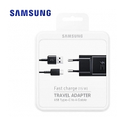 SAMSUNG TRAVEL CHARGER TYPE-C 15W 2A, BLACK ORIG. BLISTER