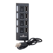 POWERTECH USB 2.0V HUB 4 PORT ΜΕ ΔΙΑΚΟΠΤΗ ON/OFF