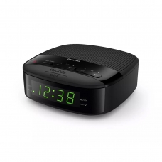 Philips TAR3205 Ψηφιακό Ραδιορολόι Επιτραπέζιο με Ξυπνητήρι Μαύρο
