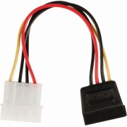 ΚΑΛΩΔΙΟ VALUELINE VLCP 73500V 0.15m SATA 15-pin female. - Molex male