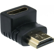 Powertech Αντάπτορας HDMI 1.4v (F) / (M) Γωνιακός 90°, Μαύρος