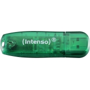 USB Stick Intenso 8GB 2.0 Rainbow Line Green