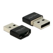 DELOCK αντάπτορας USB σε HDMI-A θηλυκό, μαύρος