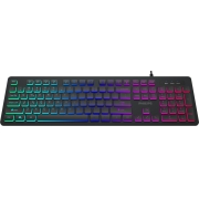 PHILIPS gaming πληκτρολόγιο ενσύρματο, RGB ambiglow, μαύρο