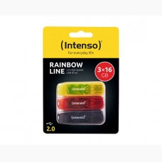 USB Stick Intenso 3 x 16GB Rainbow Triple Pack