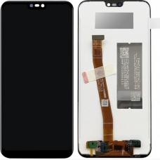 Οθόνη LCD Με Μηχανισμό Αφής για Huawei P20 Lite, Χρώμα: Μαύρο Bulk