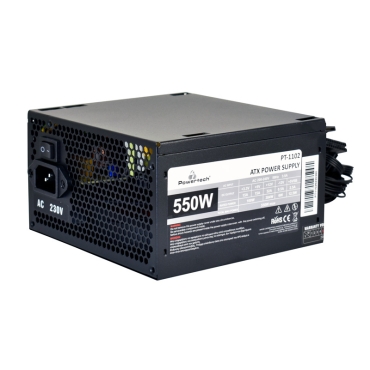 Powertech 550W Τροφοδοτικό Υπολογιστή 550W ATX, 120mm Fan