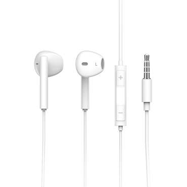 Jellico In-Ear Earphone with Mic, 1.2-Mtr, White