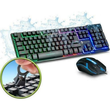 Loophole Σετ Gaming Πληκτρολόγιο με RGB φωτισμό & Ποντίκι (Ελληνικό)