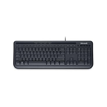 Microsoft Wired 600 Keyboard Slim ~ Model No: 1576 Black