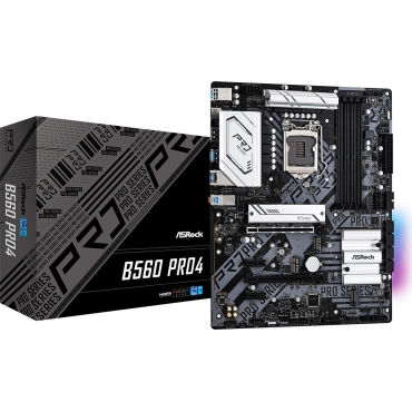 Asrock B560 Pro4 Motherboard ATX με Intel 1200 Socket