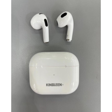 Kingleen Ασύρματα Ακουστικά Earbuds Bluetooth με Θήκη Φόρτισης, λευκά