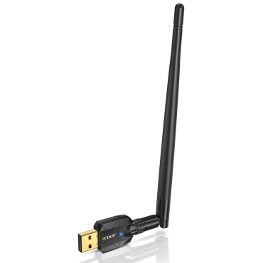 Edup USB Αντάπτορας Bluetooth 5.1, 5dBi, έως 150m, Μαύρο