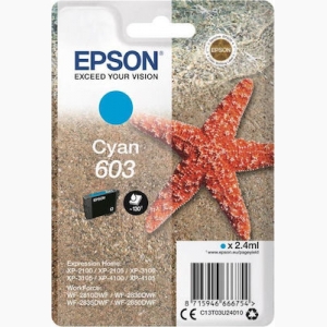 EPSON Μελάνι No. 603 Cyan 2.4ml orig.