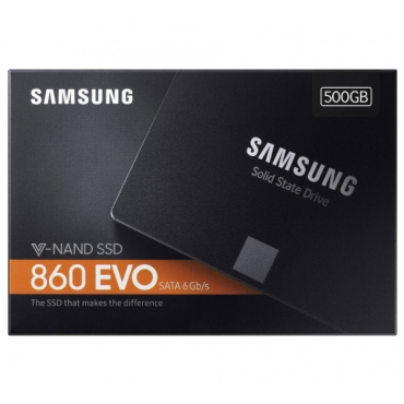 Samsung V-NAND SSD 860 EVO 500GB SATA 6Gb/s - 5 YEAR LIMITED WARRANTY