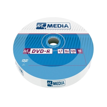 MyMedia - DVD-R 52X 10PK Wrap 4.7GB (by Verbatim)