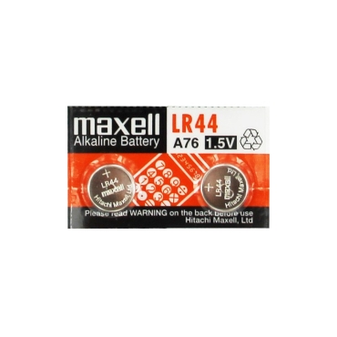 MAXELL Μπαταρία λιθίου 1,5v LR44 σε Blister