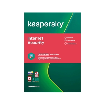 Kaspersky Internet Security 1 User - 1 Year - Card