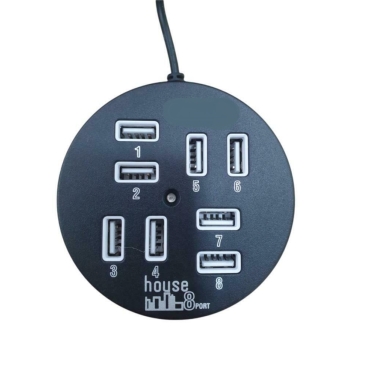 USB 2.0 Hub 8 Θυρών με σύνδεση USB-A