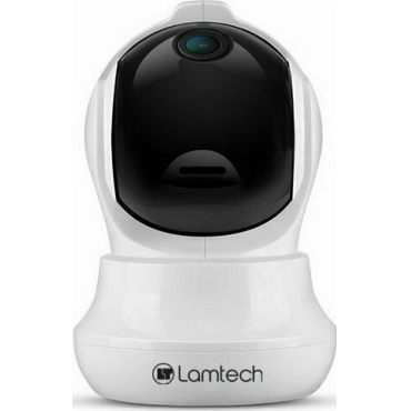 Lamtech IP Κάμερα Παρακολούθησης, Wi-Fi, 1080p, Full HD, με Αμφίδρομη Επικοινωνί, Φακός 3.6mm, Λευκό