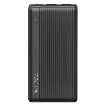 USAMS Power Bank CD205 10000mAh 10W με 2 Θύρες USB-A, μαύρο