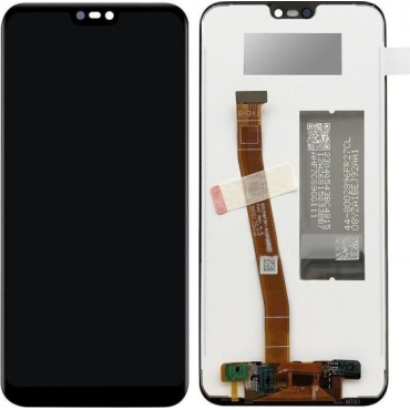 Οθόνη LCD Με Μηχανισμό Αφής για Huawei P20 Lite, Χρώμα: Μαύρο Bulk